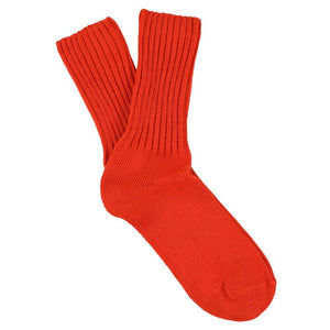 Women Crew Socks - Orange: EU 36/41   UK 3.5/7   US 6/9.5