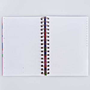 Athens Hard Cover Undated Weekly Planner