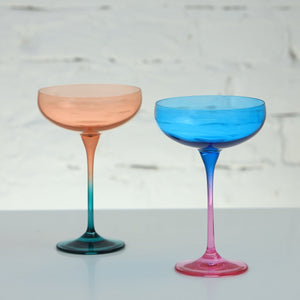 Rainbow Mix - 6er-Set Cocktailgläser