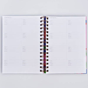 Athens Hard Cover Undated Weekly Planner