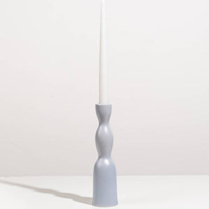 Wave Candleholder Tall - Lilac