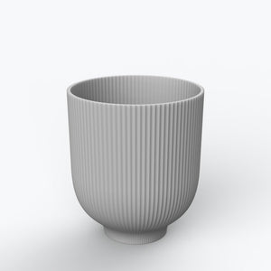 Clara G Porzellan Vase (h30 cm) - Holaria