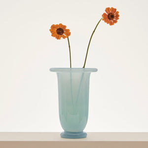 Empire Vase - Ice Blue