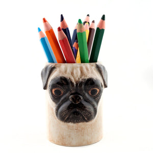 Pug Pencil Pot