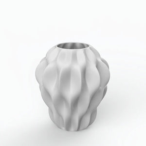 Plissan P Porcelain Vase (h32 cm) - Holaria