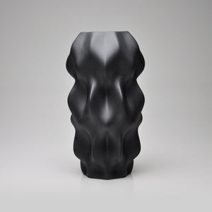 Plissan G Porzellan Vase (h40 cm) - Holaria