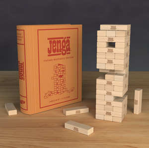 Jenga - Vintage Bookshelf Edition