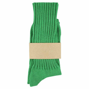 Women Crew Socks - Bright Green: EU 36/41   UK 3.5/7   US 6/9.5