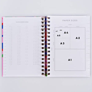 Athens Hard Cover Undated Weekly Planner