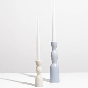 Wave Candleholder Tall - Lilac