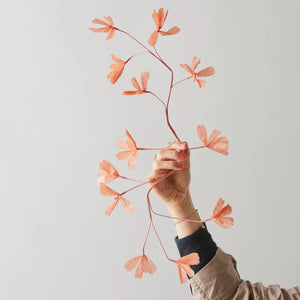 Paper Flower, Branch Grand, Peach