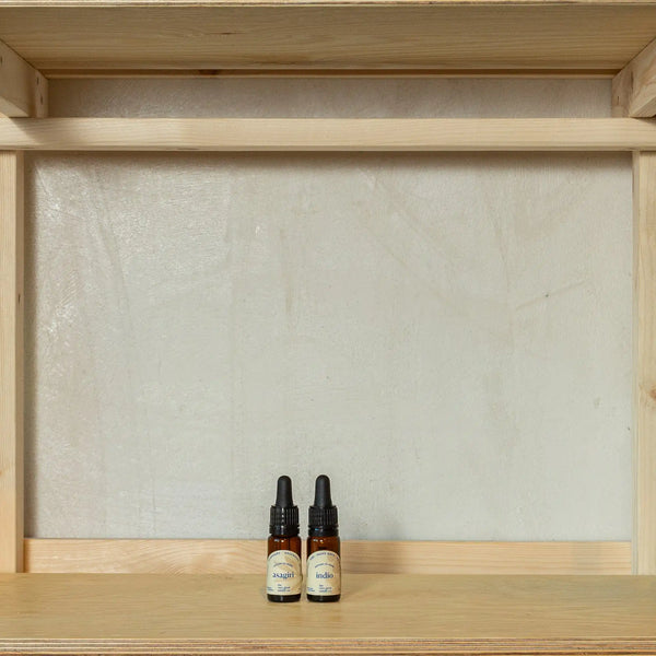 My Oil Shelf & Essential Oils - Valley + Birch