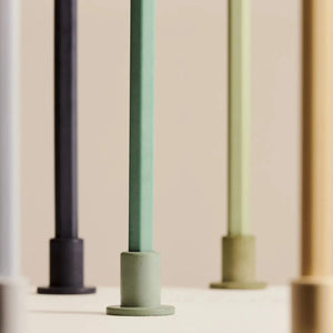 Tube Candleholder Concrete Small