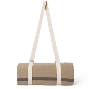 Yard Picnic Blanket - Sand/Black